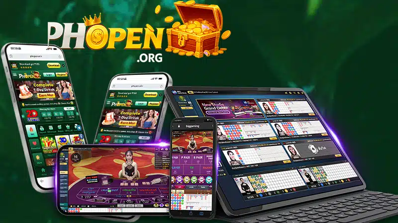 PHOPEN Live Casino Access After Login